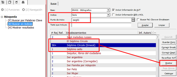 Buscar en índices: resultados