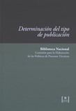 Determinación del tipo de publicación